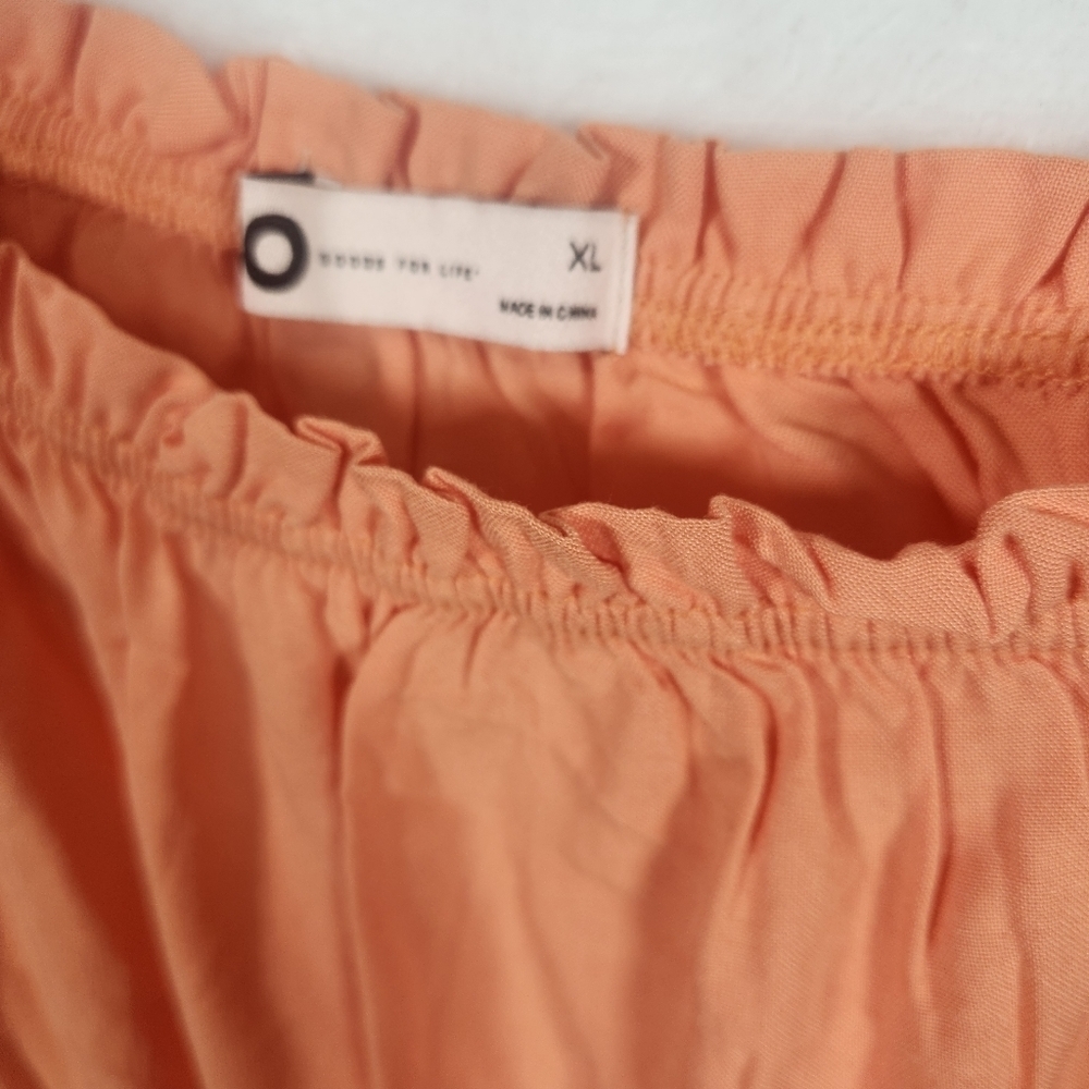 SO juniors' cropped smocked romantic top - JUNIORS XL - Picture 5 of 9
